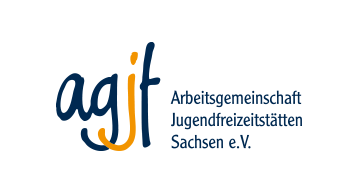 Logo der Arbeitsgemeinschaft Jugendfreizeitstätten Sachsen e.V. (AGJF Sachsen)
